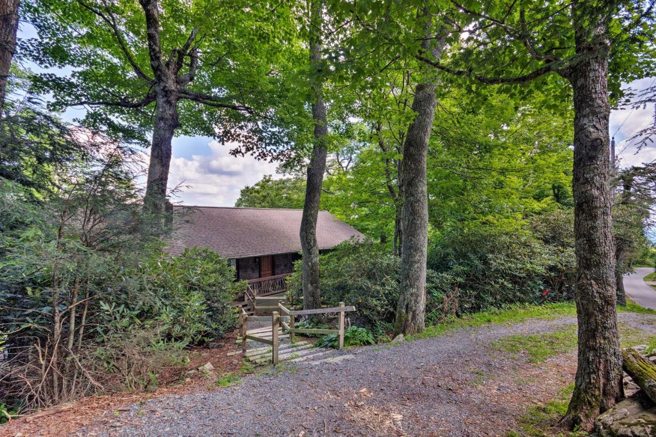 Cabin With Hot Tub And Mountain Views Less Than 5 Mi To Boone 布洛英罗克山 外观 照片