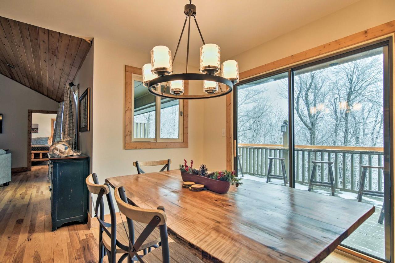 Cabin With Hot Tub And Mountain Views Less Than 5 Mi To Boone 布洛英罗克山 外观 照片