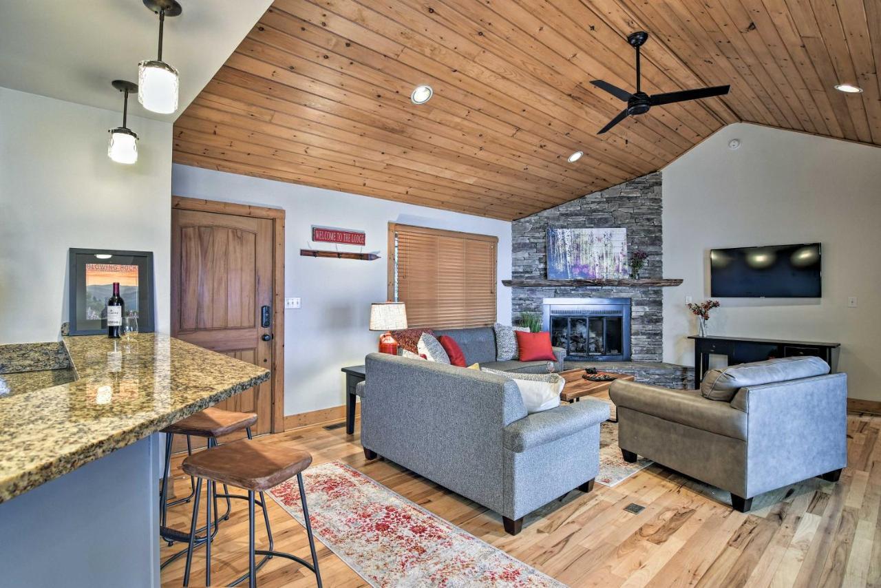 Cabin With Hot Tub And Mountain Views Less Than 5 Mi To Boone 布洛英罗克山 外观 照片