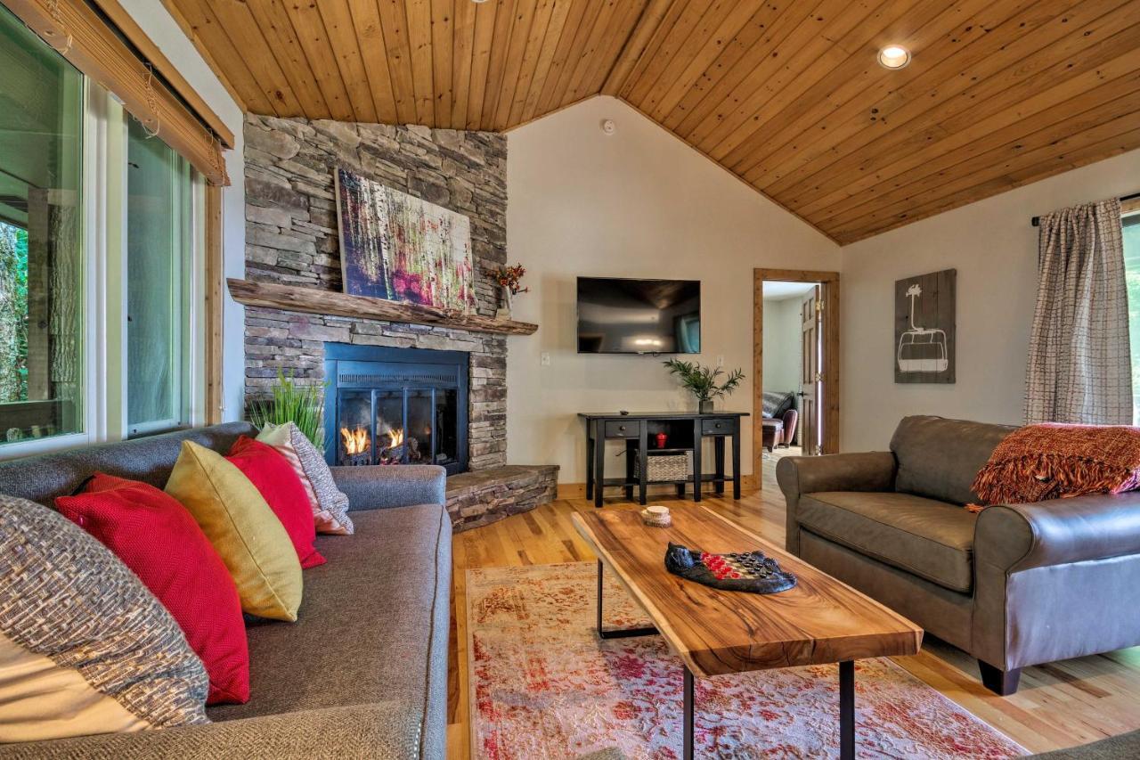 Cabin With Hot Tub And Mountain Views Less Than 5 Mi To Boone 布洛英罗克山 外观 照片