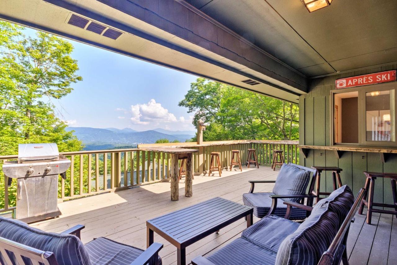 Cabin With Hot Tub And Mountain Views Less Than 5 Mi To Boone 布洛英罗克山 外观 照片