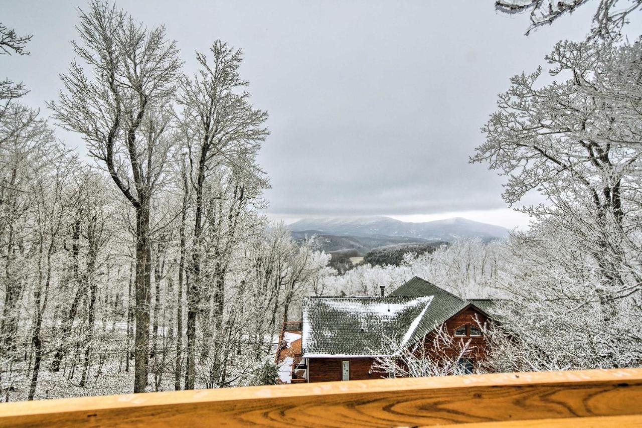 Cabin With Hot Tub And Mountain Views Less Than 5 Mi To Boone 布洛英罗克山 外观 照片