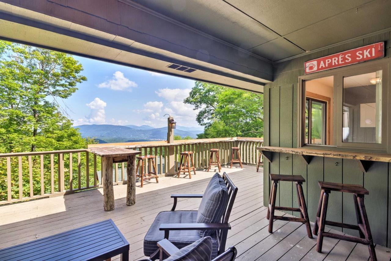 Cabin With Hot Tub And Mountain Views Less Than 5 Mi To Boone 布洛英罗克山 外观 照片