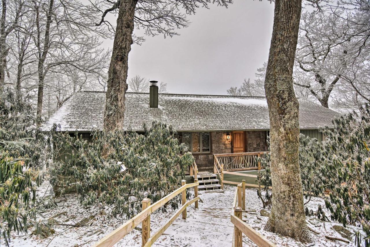 Cabin With Hot Tub And Mountain Views Less Than 5 Mi To Boone 布洛英罗克山 外观 照片