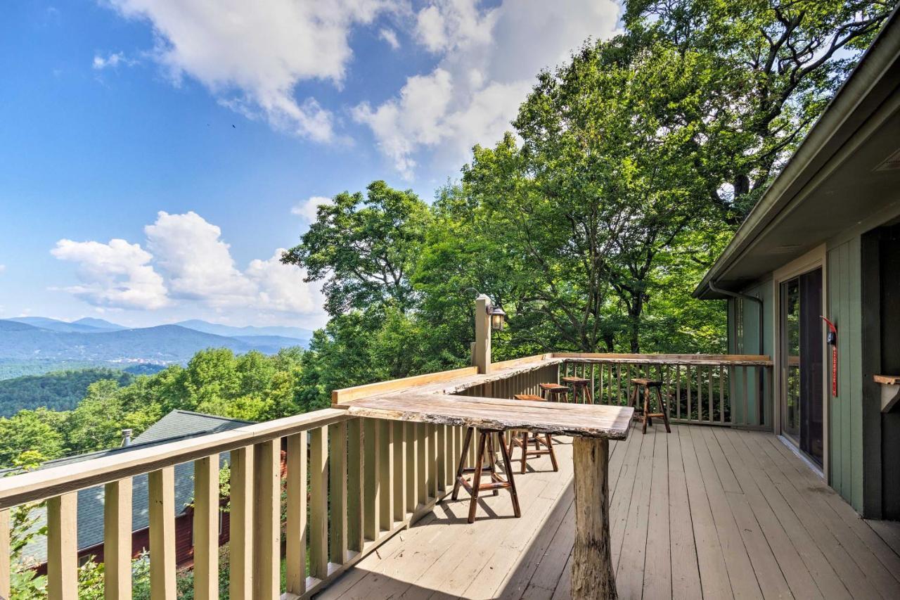 Cabin With Hot Tub And Mountain Views Less Than 5 Mi To Boone 布洛英罗克山 外观 照片