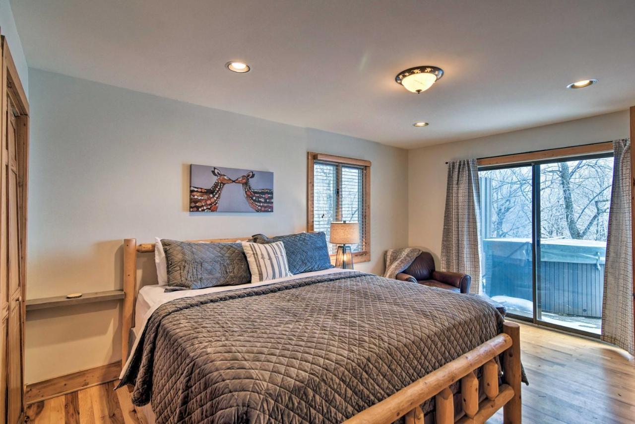 Cabin With Hot Tub And Mountain Views Less Than 5 Mi To Boone 布洛英罗克山 外观 照片